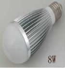 E26 6W LED Bulb White AC110 60HZ 60MM 105MM For Warehouse CE Rohs