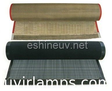 Conveyor dry Teflon Belt for uv machine